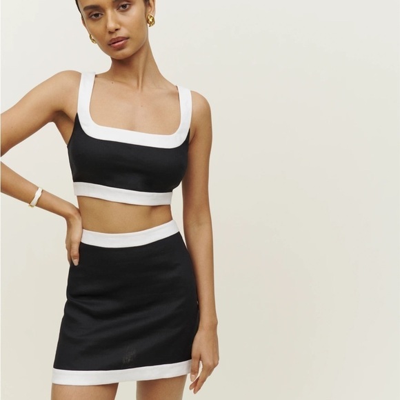 Reformation Robbie Linen Dress NWT - Picture 3 of 8